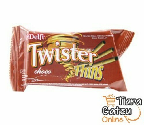 [1424253] DELFI - TWISTER THINS CHOCO : 20 GR 